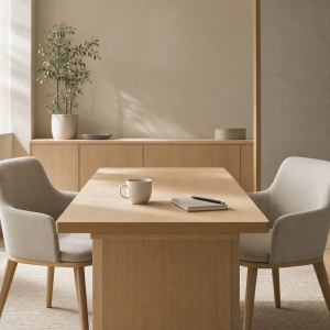 foto uitvaartspreekuursetting